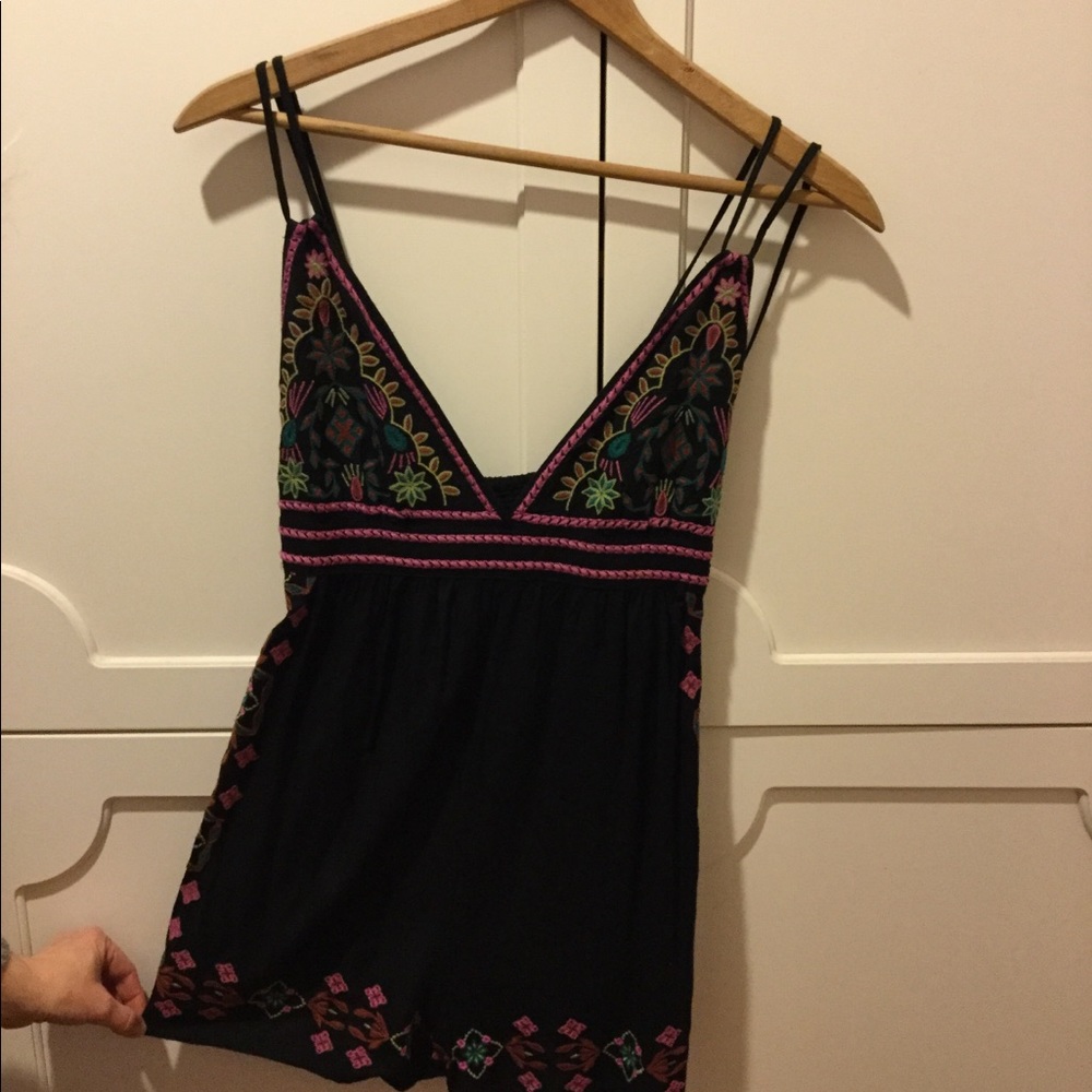 Reposh! Embroidered Romper